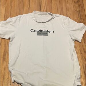 Calvin Klein White Short Sleeve Tee